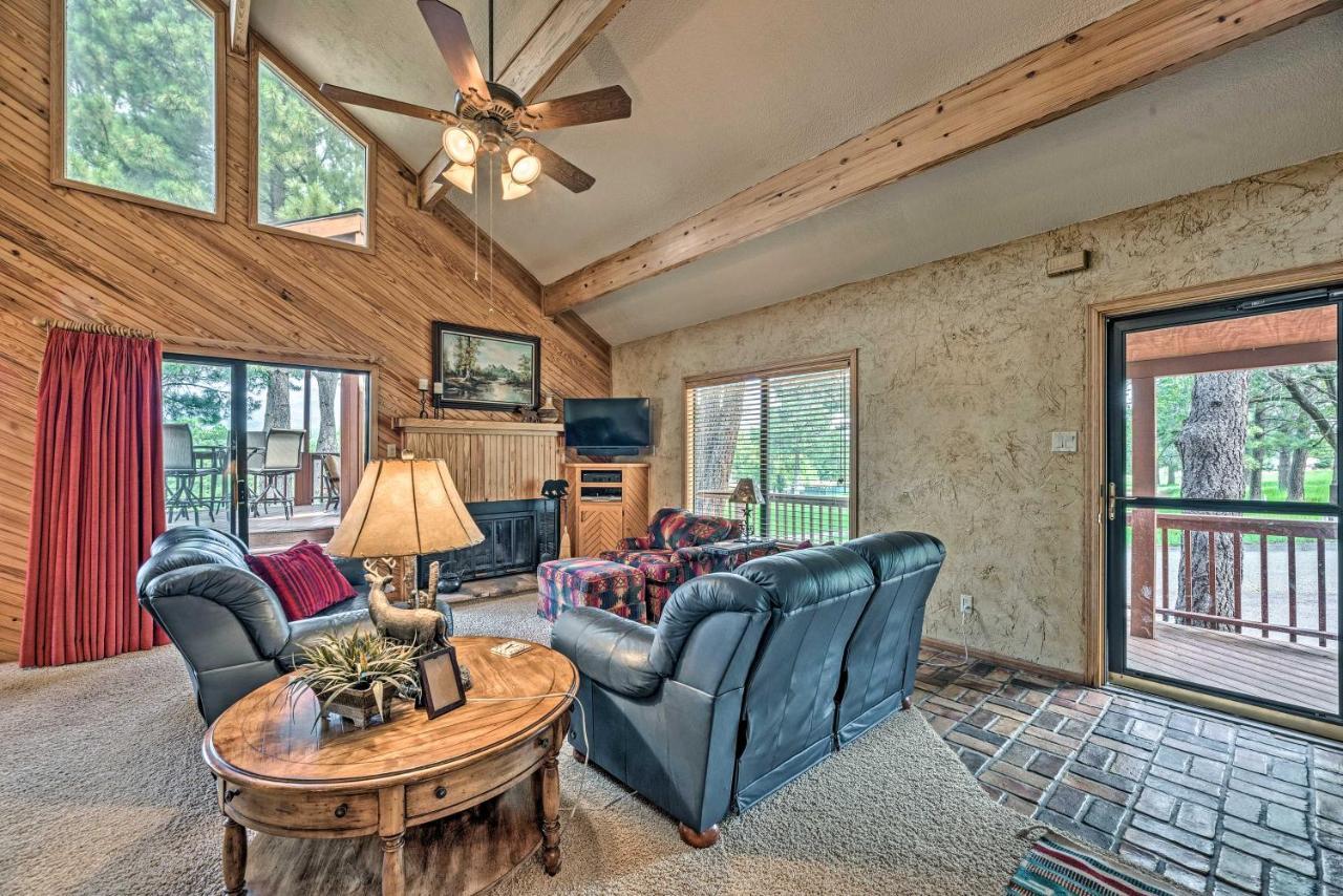 Cozy Ruidoso Cabin With Private Hot Tub And Large Deck المظهر الخارجي الصورة
