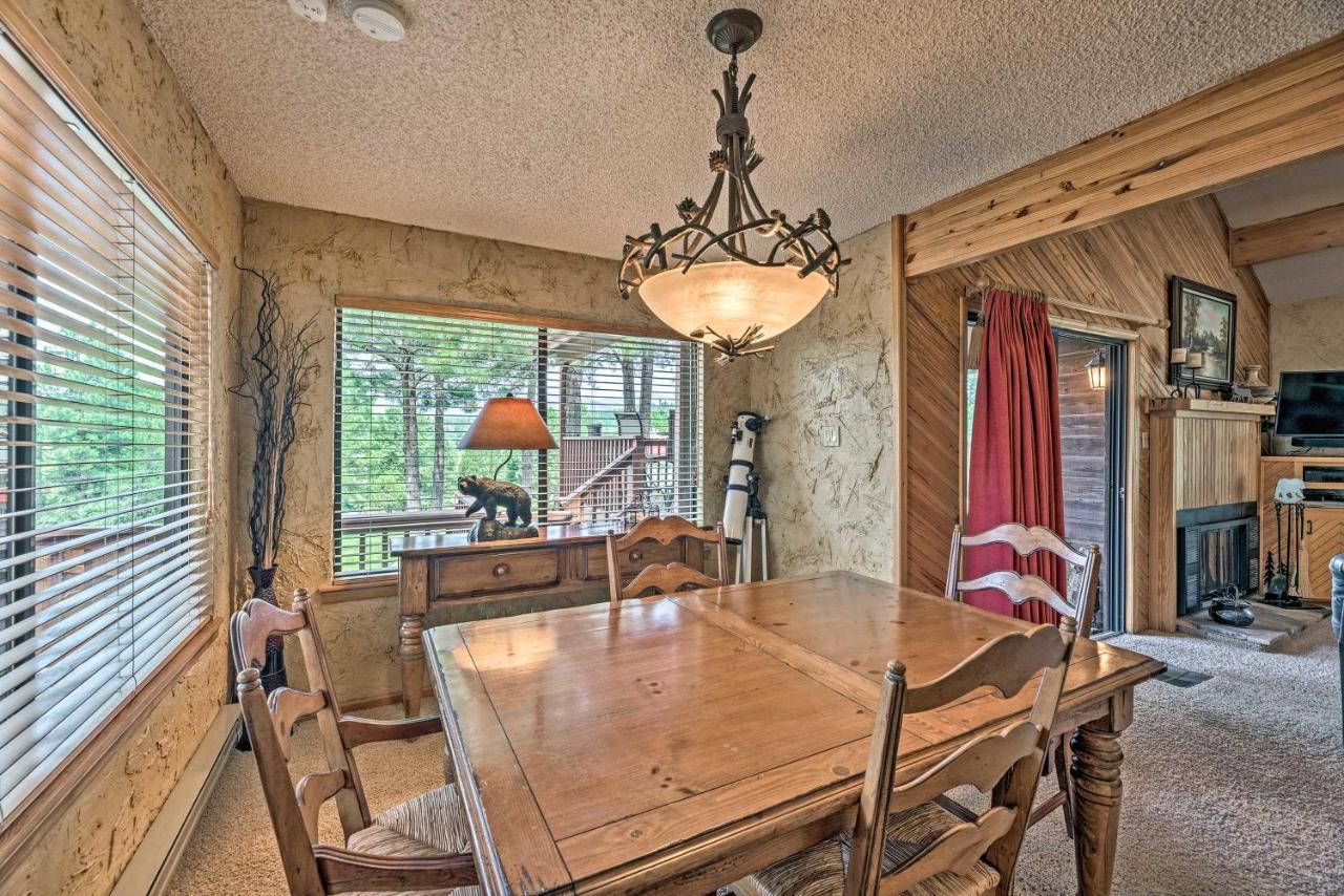 Cozy Ruidoso Cabin With Private Hot Tub And Large Deck المظهر الخارجي الصورة